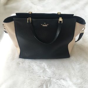 Kate Spade Black & Cream Two-Toned Bag